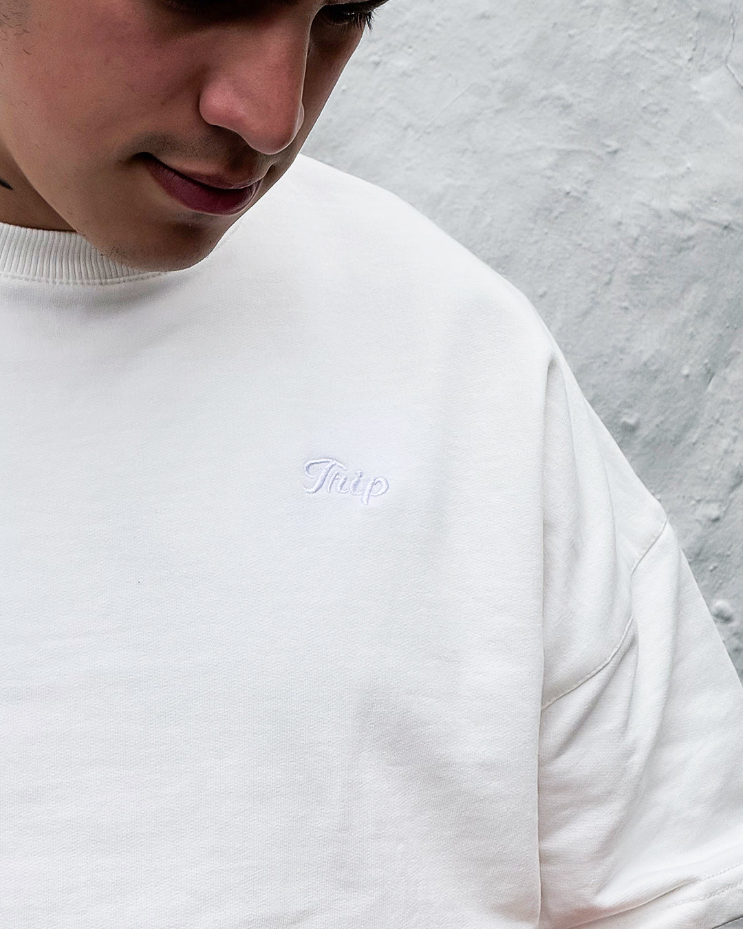 BASIC LINE BLANCA OVERSIZED